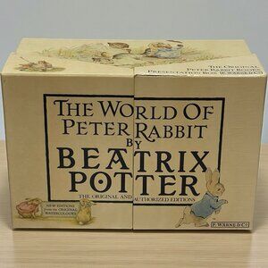 BEATRIX POTTER THE WORLD OF PETER RABBIT 23 BOOK COLLECTION SET 1988